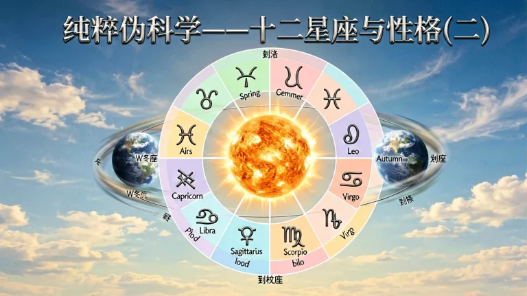 纯粹伪科学——十二星座与性格(二)