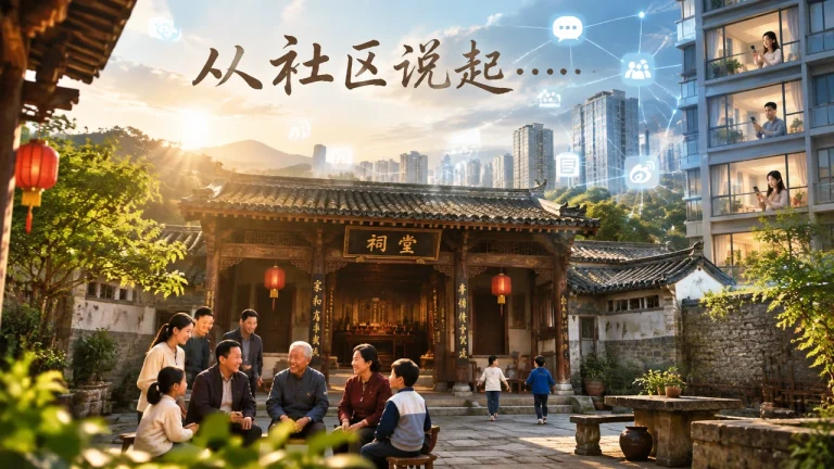 从社区说起……