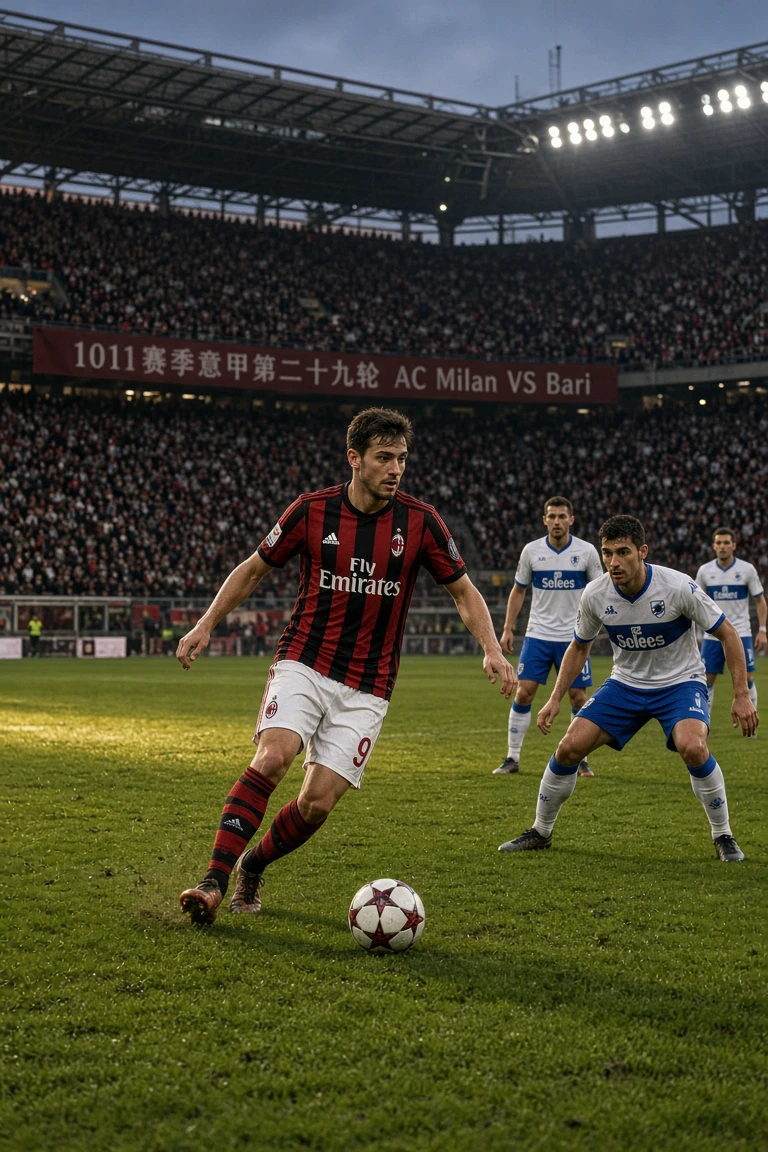 1011赛季意甲第二十九轮AC Milan VS Bari