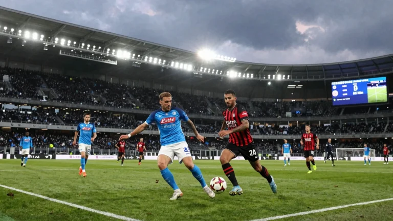 1112赛季意甲第三轮Napoli VS AC Milan