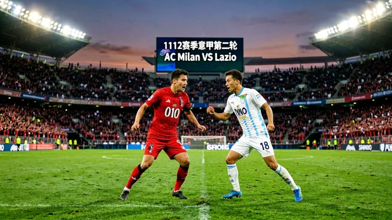 1112赛季意甲第二轮AC Milan VS Lazio
