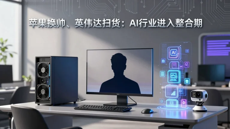 苹果换帅、英伟达扫货：AI行业进入整合期