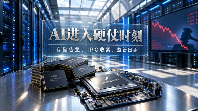 AI进入硬仗时刻：存储告急、IPO收紧、监管出手