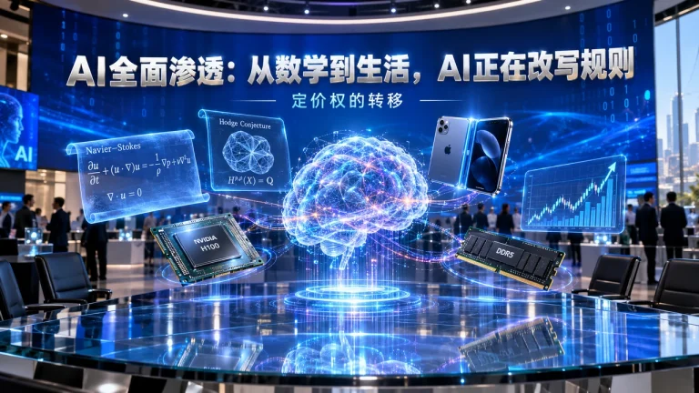 AI全面渗透：从数学到生活，AI正在改写规则
